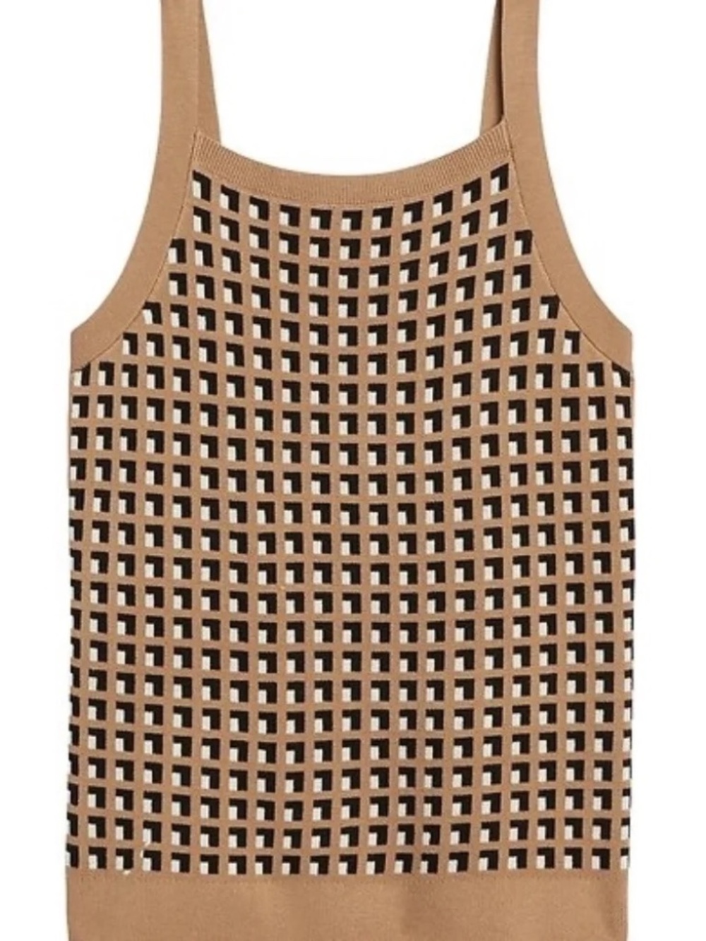 NWT! Banana Republic | XS | Geometric Knit Tank